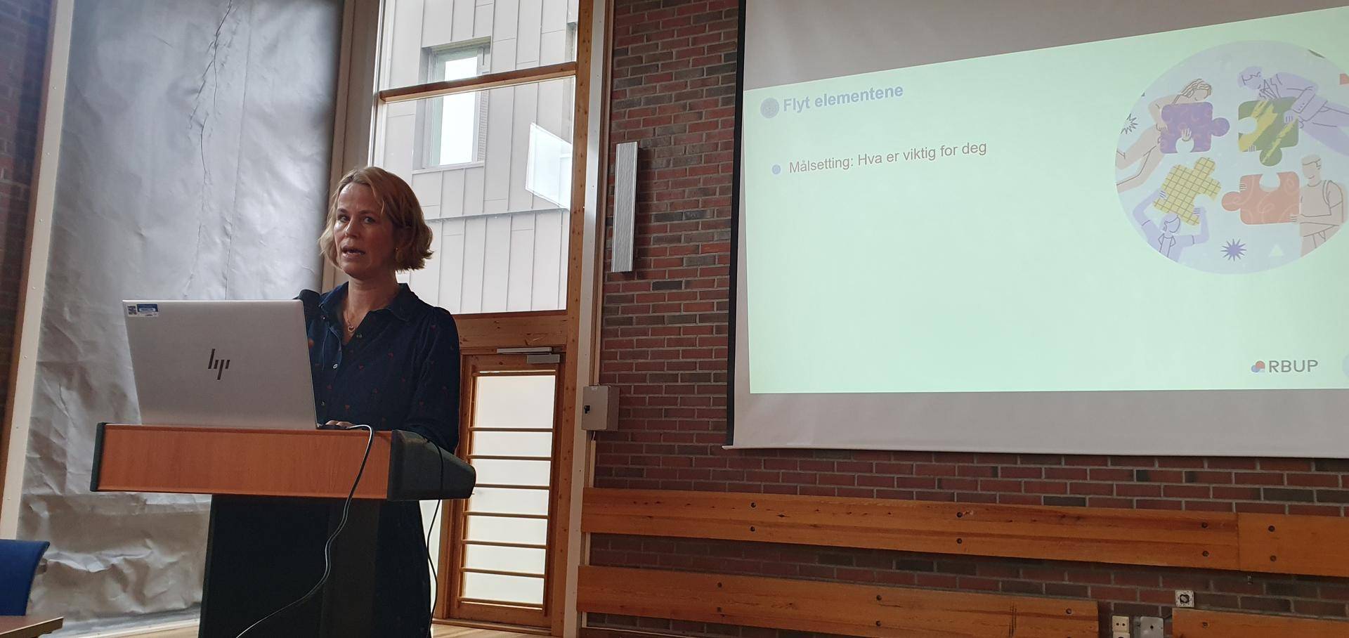 Presentasjon av status